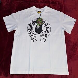 White Bape x Chrome Hearts Baby Milo Tee